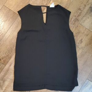 One Clothing Black Keyhole Blouse